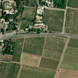 Vue satellite de Le Pontet à Saint-Julien-de-Peyrolas