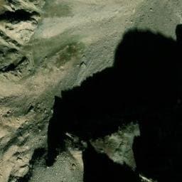 Vue satellite de "Rifugio" della Lausa à Saint-Étienne-de-Tinée