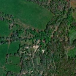 Vue satellite de Camping naturiste Le Mérou à Saillac