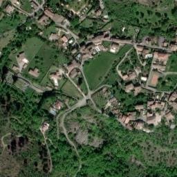 Vue satellite de Les Piles - La Borie à Peyremale