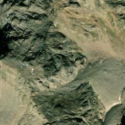 Vue satellite de Abri du Pas de Vens à Saint-Étienne-de-Tinée