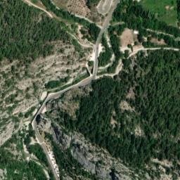 Vue satellite de Parking des gorges d'Ubrieux à Buis-les-Baronnies