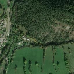 Vue satellite de Aire de camping-car à Verdaches à Verdaches