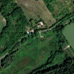 Vue satellite de Domaine du Lac de Néguenou à Prayssas