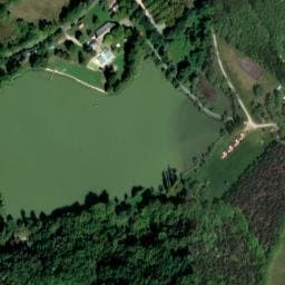 Vue satellite de Domaine du Lac de Néguenou à Lusignan-Petit