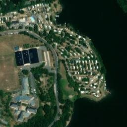 Vue satellite de Camping du Lac à Agen-d'Aveyron