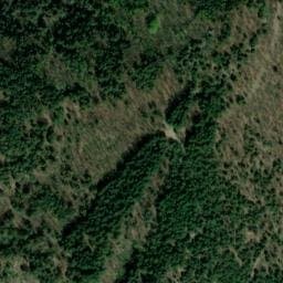 Vue satellite de yabannes à Saint-Michel-de-Dèze