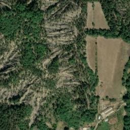 Vue satellite de Agri Yourte à Valernes