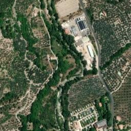 Vue satellite de Fontaine d'Annibal à La Roche-sur-le-Buis