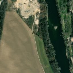 Vue satellite de Camping des Ponts à Saint-Just-d'Ardèche