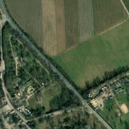 Vue satellite de Camping de la Plage à Saint-Just-d'Ardèche