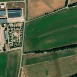 Vue satellite de Camping de Vaumeilh à Valernes