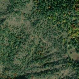 Vue satellite de Gîte des Monges à Bayons