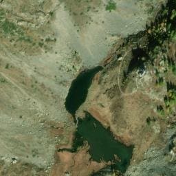 Vue satellite de Refuge Guglielmo Migliorero à Saint-Étienne-de-Tinée