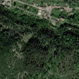 Vue satellite de Camping la Valette à Peyremale