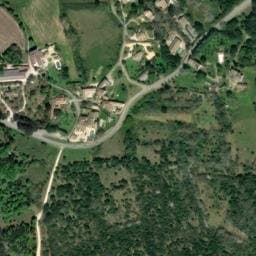 Vue satellite de Le Mas de Linde à Saint-Privat-de-Champclos