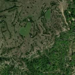 Vue satellite de Puits-citerne grange de la Pessette à Vebron