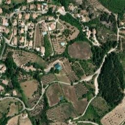 Vue satellite de Parking du pin d'Aïs à Buis-les-Baronnies