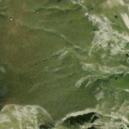Vue satellite de Cabane du Col à Le Vernet