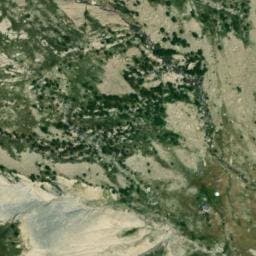 Vue satellite de Refuge de l'Estrop (ou Roger Carle) à Allos