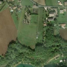 Vue satellite de Les 2 Lacs à Beauville