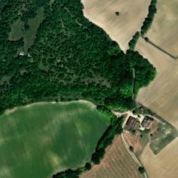 Vue satellite de Fontaine de Montjoie à Sainte-Juliette