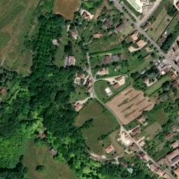 Vue satellite de Aire Camping Car Park de Castelnau-Montratier à Castelnau-Montratier