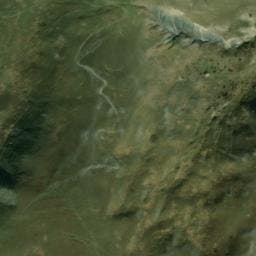 Vue satellite de Cabane des fonts à Barles