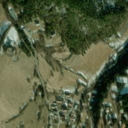 Vue satellite de Gîte de Flagustelle à Verdaches