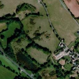 Vue satellite de Aire de camping-car : 6 emplacements à la ferme à Vézins-de-Lévézou