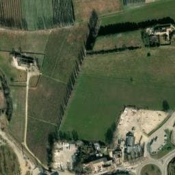 Vue satellite de Aire de camping-cars Lamotte-du-Rhône à Saint-Just-d'Ardèche