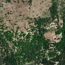 Vue satellite de Aire de camping-cars privée du Gîte du Lièvre à La Roche-sur-le-Buis