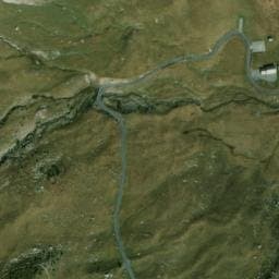 Vue satellite de Gîte de la Cayolle ONF à Entraunes