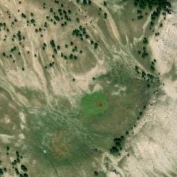 Vue satellite de Cabane de Valloar à Saint-Dalmas-le-Selvage