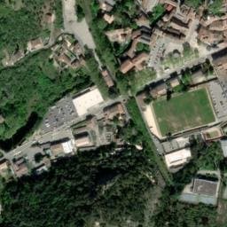 Vue satellite de La Tour à Saint-Victor-de-Malcap