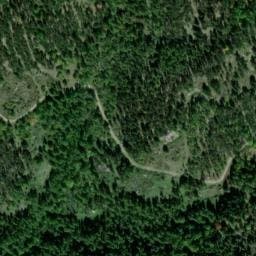Vue satellite de Cabane pastorale du Vanson à Authon