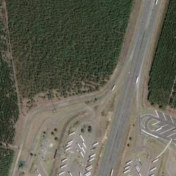 Vue satellite de Aire de Labouheyre-Ouest à Labouheyre