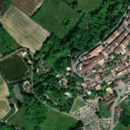 Vue satellite de Fontaine de Lauzerte à Lauzerte