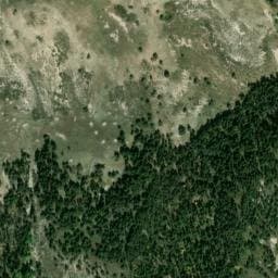 Vue satellite de Source du Jas des Monges à Barles