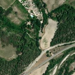 Vue satellite de Domaine de la Gautière à Mérindol-les-Oliviers