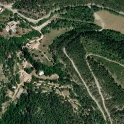 Vue satellite de La Gravouse à Le Poët-en-Percip