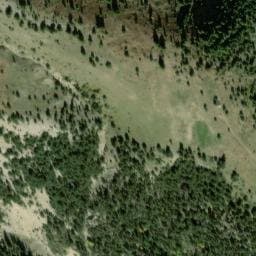 Vue satellite de Cabane supérieure du Blayeul à Verdaches