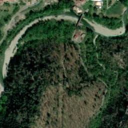 Vue satellite de Camping Cap Lozère à Saint-Michel-de-Dèze