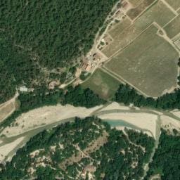 Vue satellite de Les 3 Rivières à Mérindol-les-Oliviers