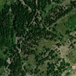 Vue satellite de Refuge du lac d'Allos à Entraunes