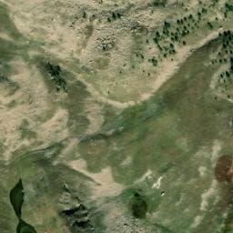Vue satellite de Abri de Clot Jacquin à Entraunes