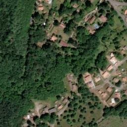 Vue satellite de Aire Camping-car Park de Pontenx les forges à Pontenx-les-Forges