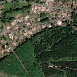 Vue satellite de Camping Chez l'habitant - Aire Naturelle à Pontenx-les-Forges