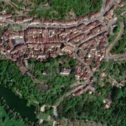 Vue satellite de Aire de camping-car a Caylus à Espinas