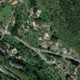 Vue satellite de L'Orée des Cévennes à Les Mages